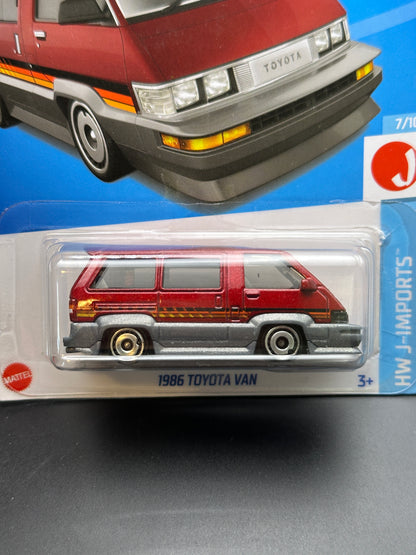 HOT WHEELS - 1986 TOYOTA VAN (2022) - HW J-IMPORTS 7/10