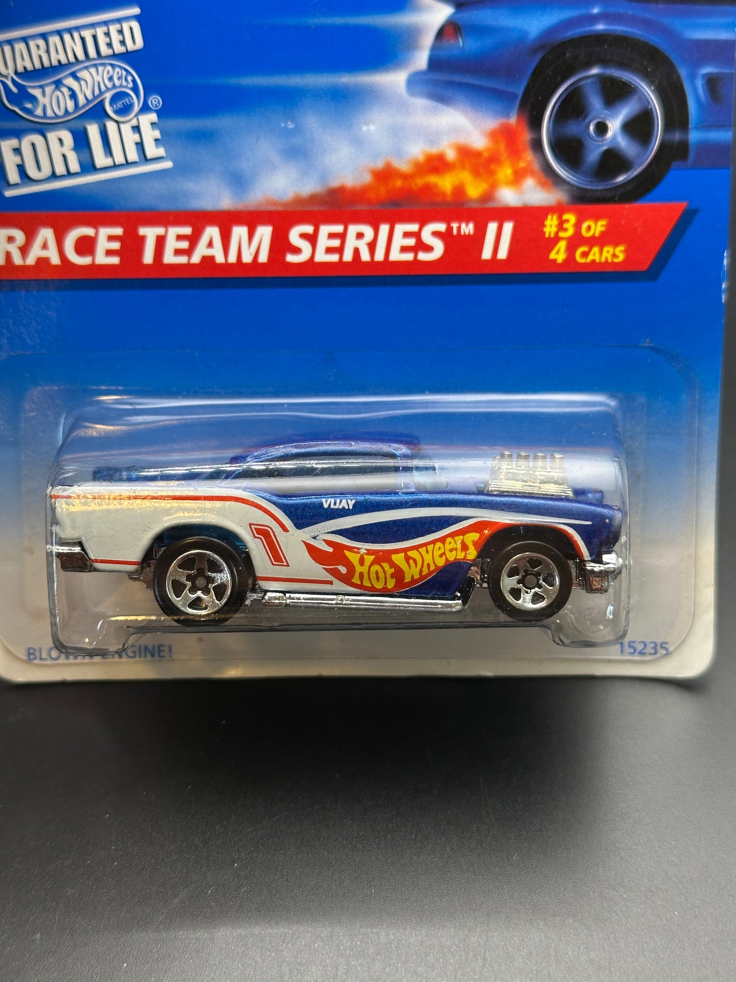 HOT WHEELS - 57 CHEVY (1996) - HW RACE TEAM SERIES II 3/4