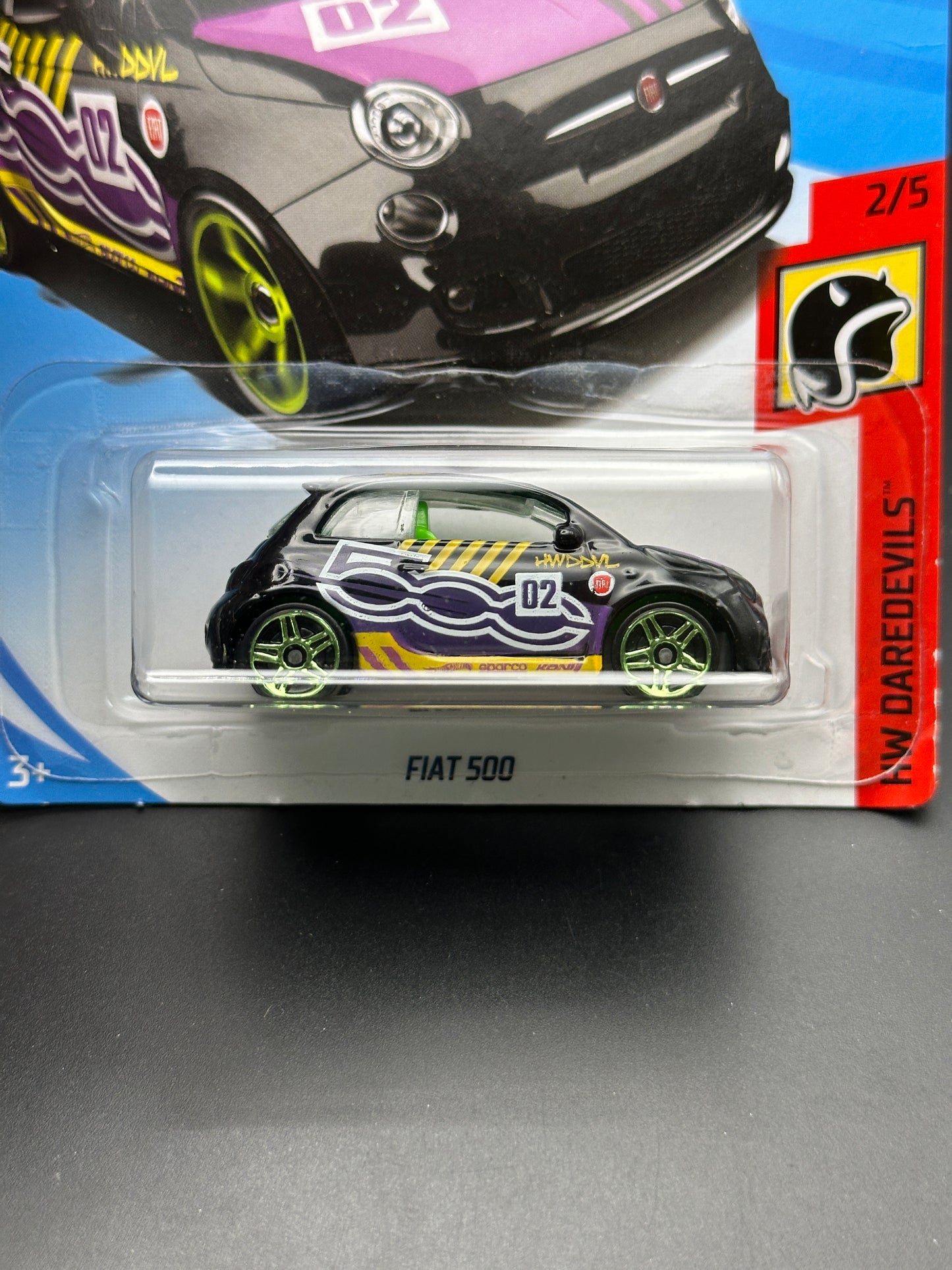 HOT WHEELS - FIAT 500 (2018) - HW DAREDEVILS 2/5