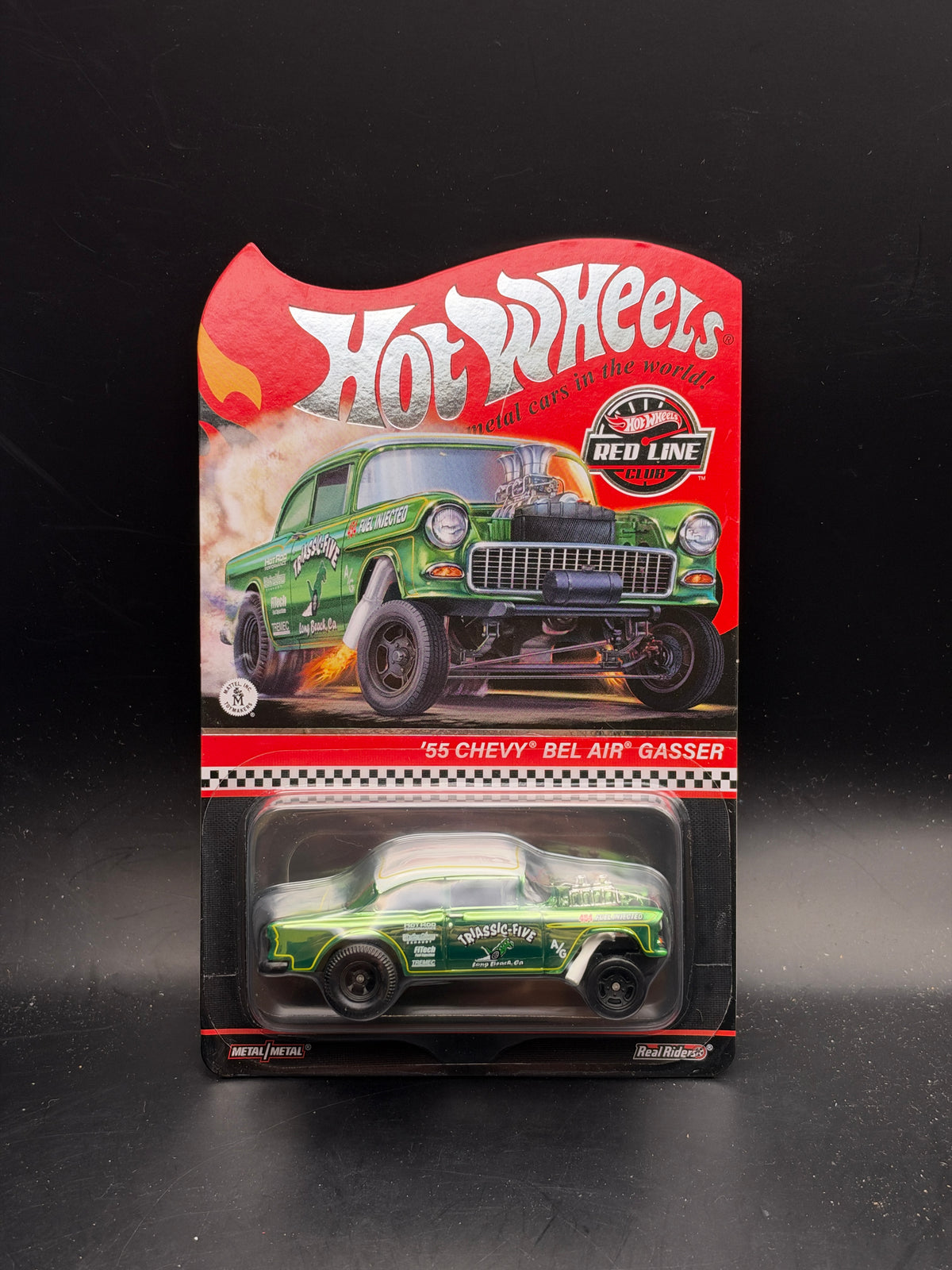 HOT WHEELS - 55 CHEVY BEL AIR GASSER (2021) - RLC EXCLUSIVE