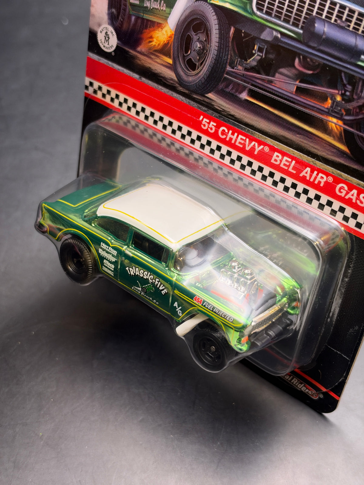 HOT WHEELS - 55 CHEVY BEL AIR GASSER (2021) - RLC EXCLUSIVE