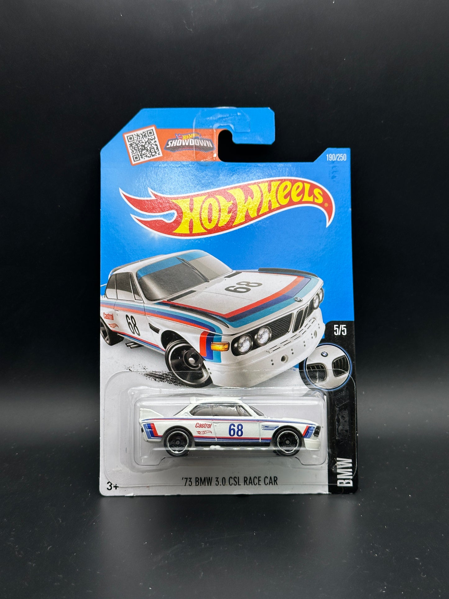 HOT WHEELS - 73 BMW 3.0 CSL RACE CAR (2016) - BMW 5/5