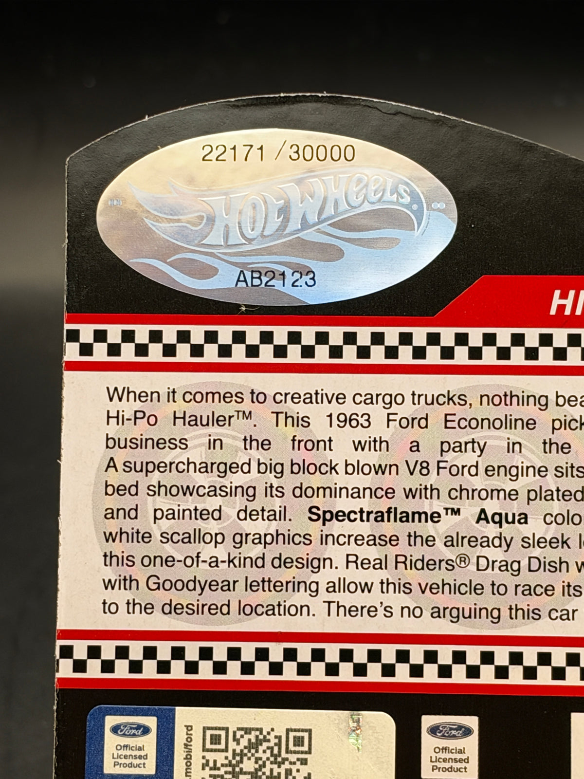 HOT WHEELS - HI-PO HAULER (2022) - RLC EXCLUSIVE