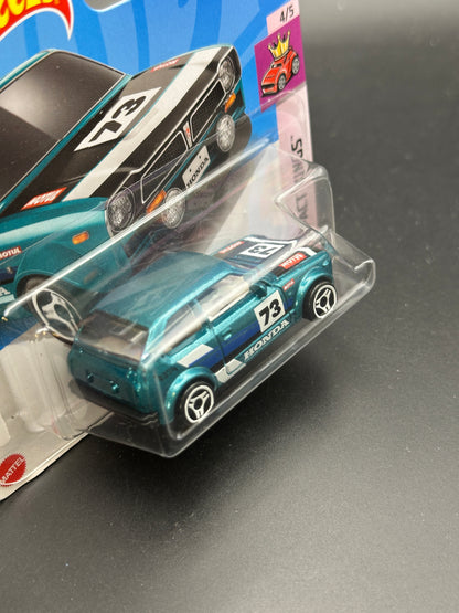 HOT WHEELS - 73 HONDA CIVIC CUSTOM - (2024) - HW COMPACT KINGS 4/5