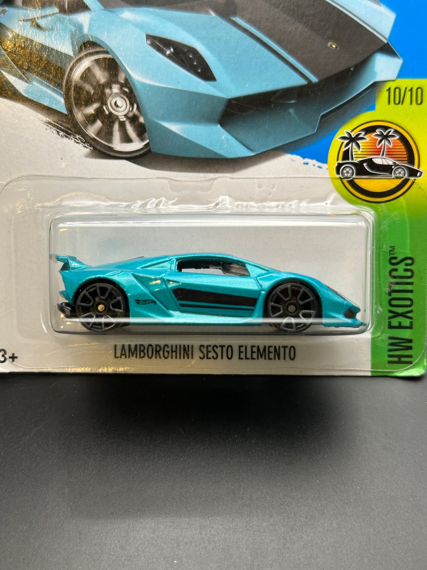 HOT WHEELS - LAMBORGHINI SESTO ELEMENTO (2016) - HW EXOTICS 10/10