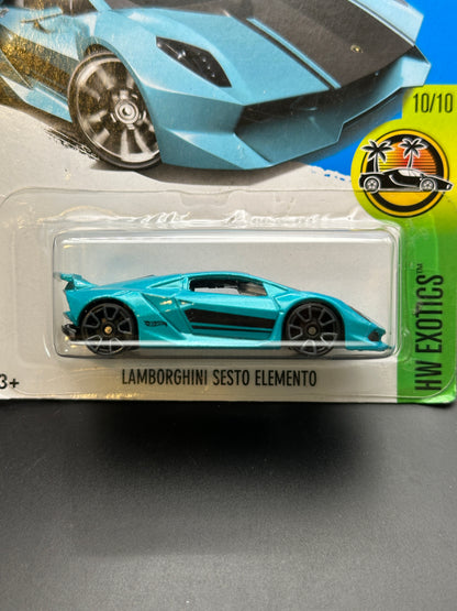 HOT WHEELS - LAMBORGHINI SESTO ELEMENTO (2016) - HW EXOTICS 10/10