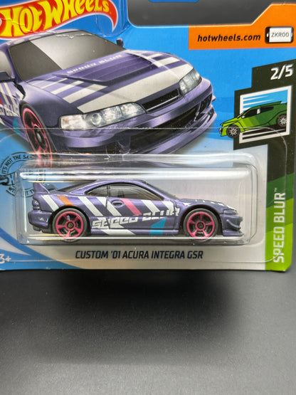 HOT WHEELS - CUSTOM 01 ACURA INTEGRA GSR (2020) - HW SPEED BLUR 2/5