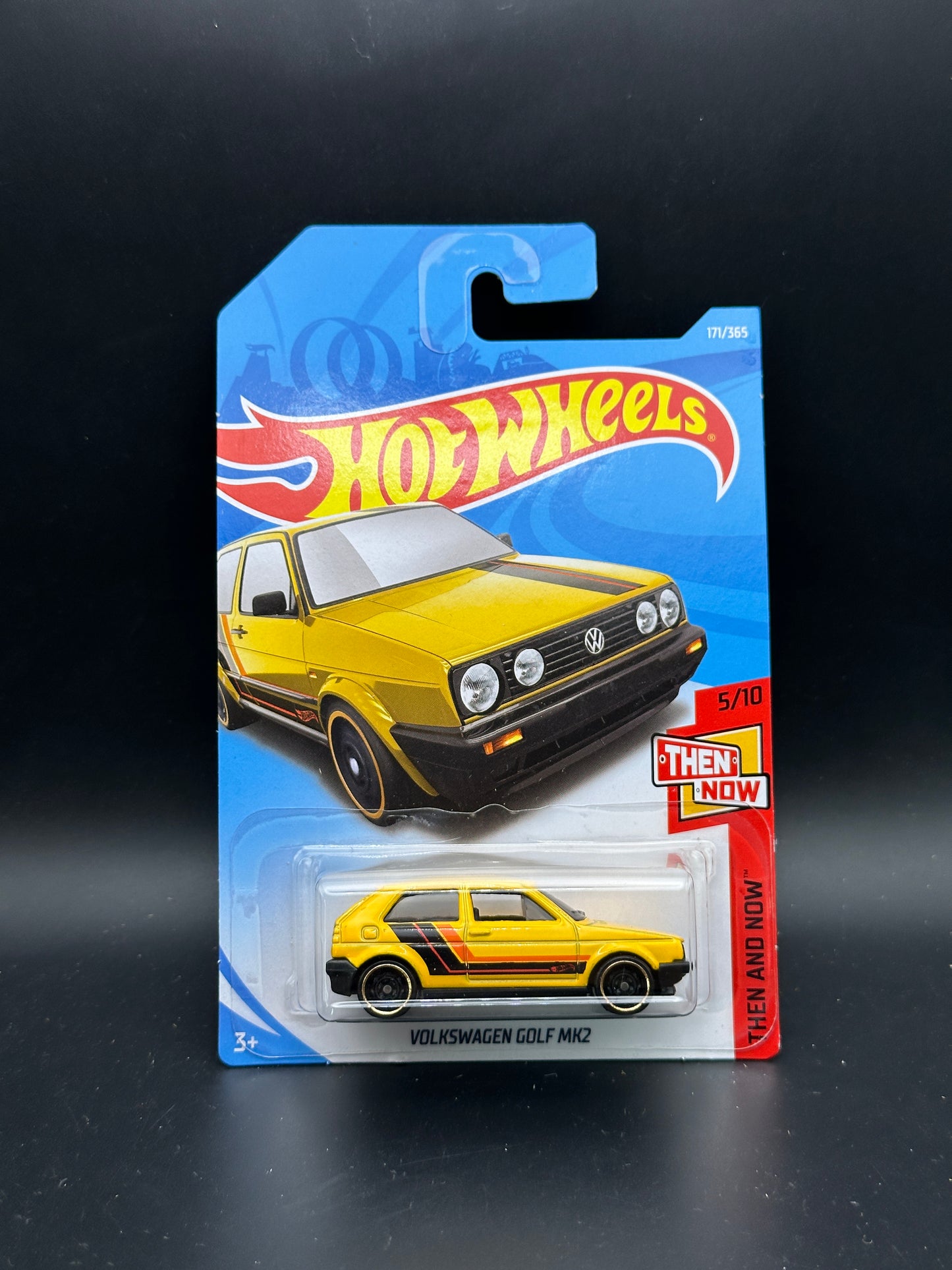 HOT WHEELS - VOLKSWAGEN GOLF MK2 (2018) - HW THEN AND NOW 5/10