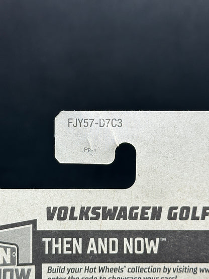 HOT WHEELS - VOLKSWAGEN GOLF MK2 (2018) - HW THEN AND NOW 5/10