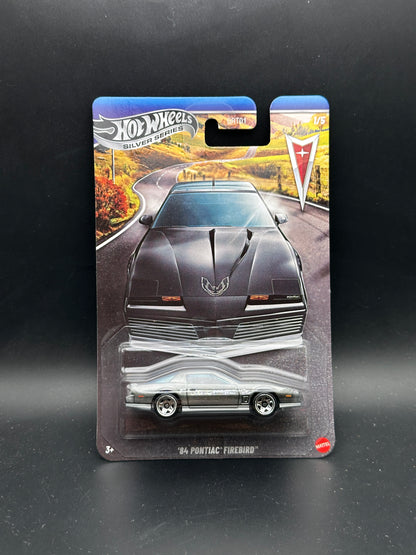 HOT WHEELS - 84 PONTIAC FIREBIRD (2026) - SILVER SERIES - PONTIAC 100th ANNIVERSARY SERIES 1/5