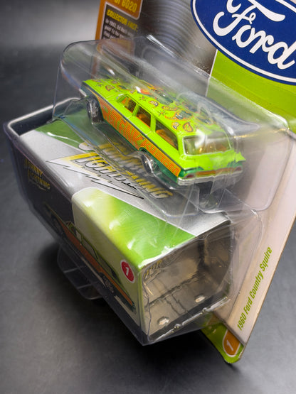 JOHNNY LIGHTNING - 1960 FORD COUNTRY SQUIRE - PRO COLLECTOR STORAGE TIN
