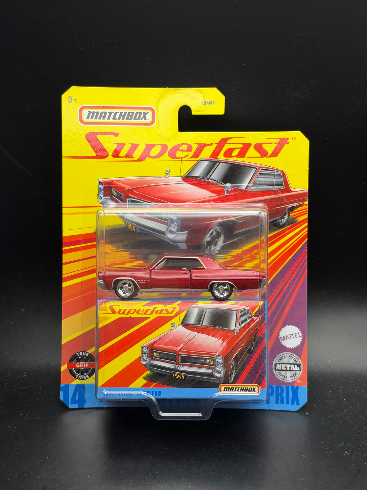 MATCHBOX - 1964 PONTIAC GRAND PRIX - SUPERFAST - DIECAST