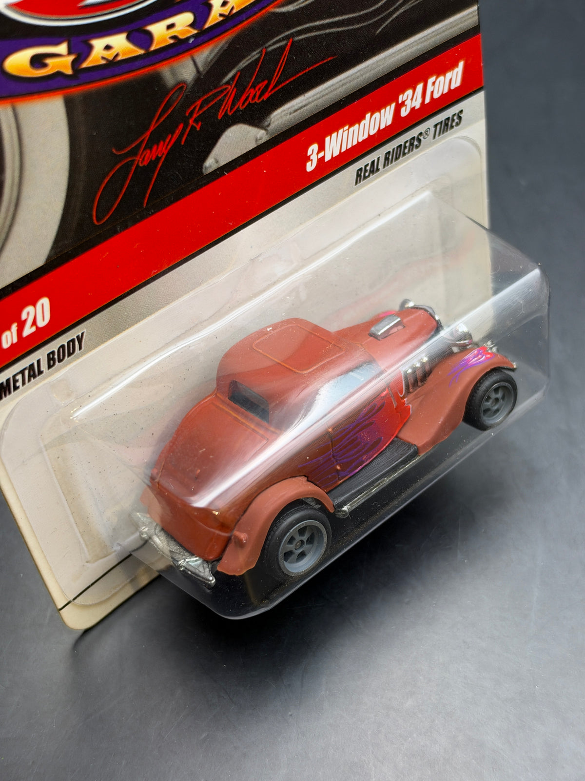 HOT WHEELS - 3 WINDOW 34 FORD (2009) - LARRY’S GARAGE 11/20