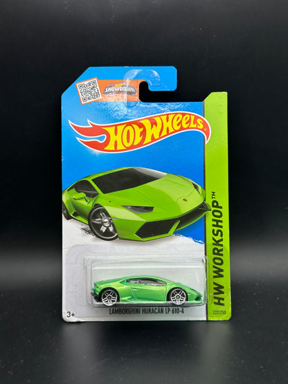 HOT WHEELS - LAMBORGHINI HURACAN LP 610-4 (2015) - HW WORKSHOP: HW GARAGE