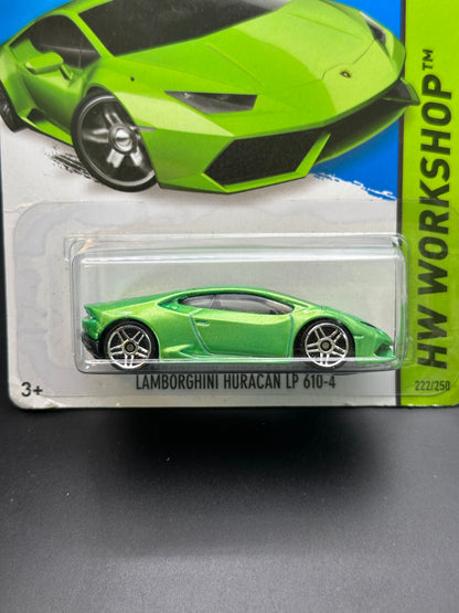 HOT WHEELS - LAMBORGHINI HURACAN LP 610-4 (2015) - HW WORKSHOP: HW GARAGE