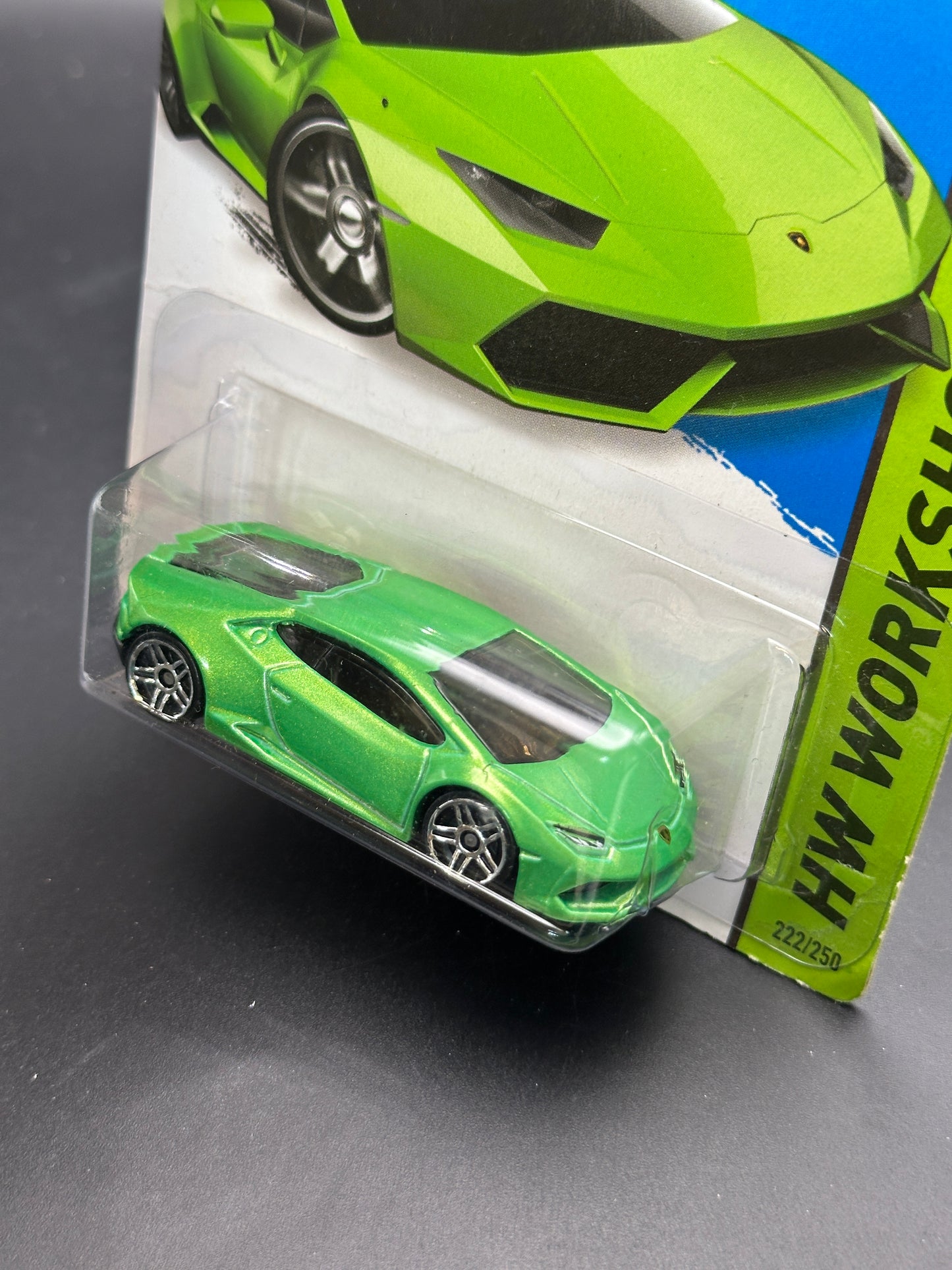 HOT WHEELS - LAMBORGHINI HURACAN LP 610-4 (2015) - HW WORKSHOP: HW GARAGE