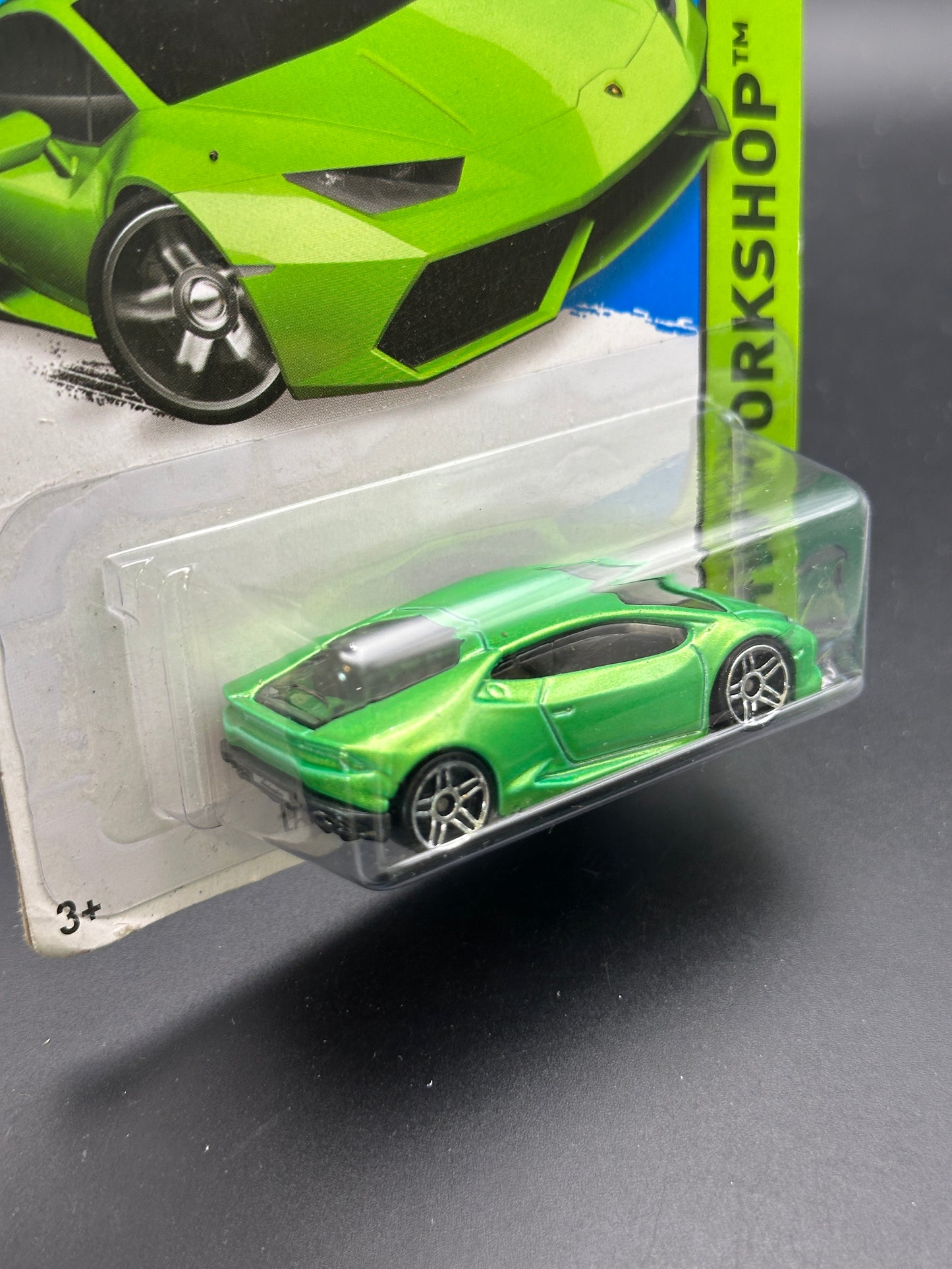 HOT WHEELS - LAMBORGHINI HURACAN LP 610-4 (2015) - HW WORKSHOP: HW GARAGE
