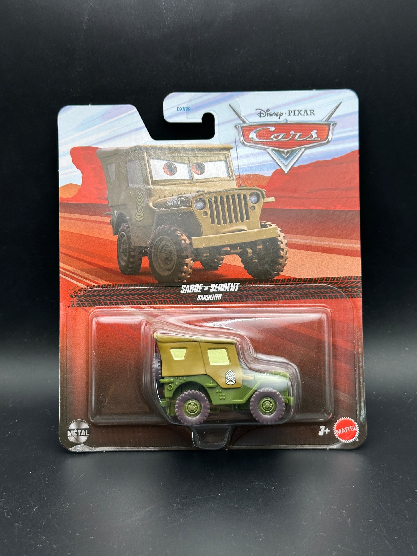 DISNEY PIXAR CARS - SARGE - CARS - DIECAST