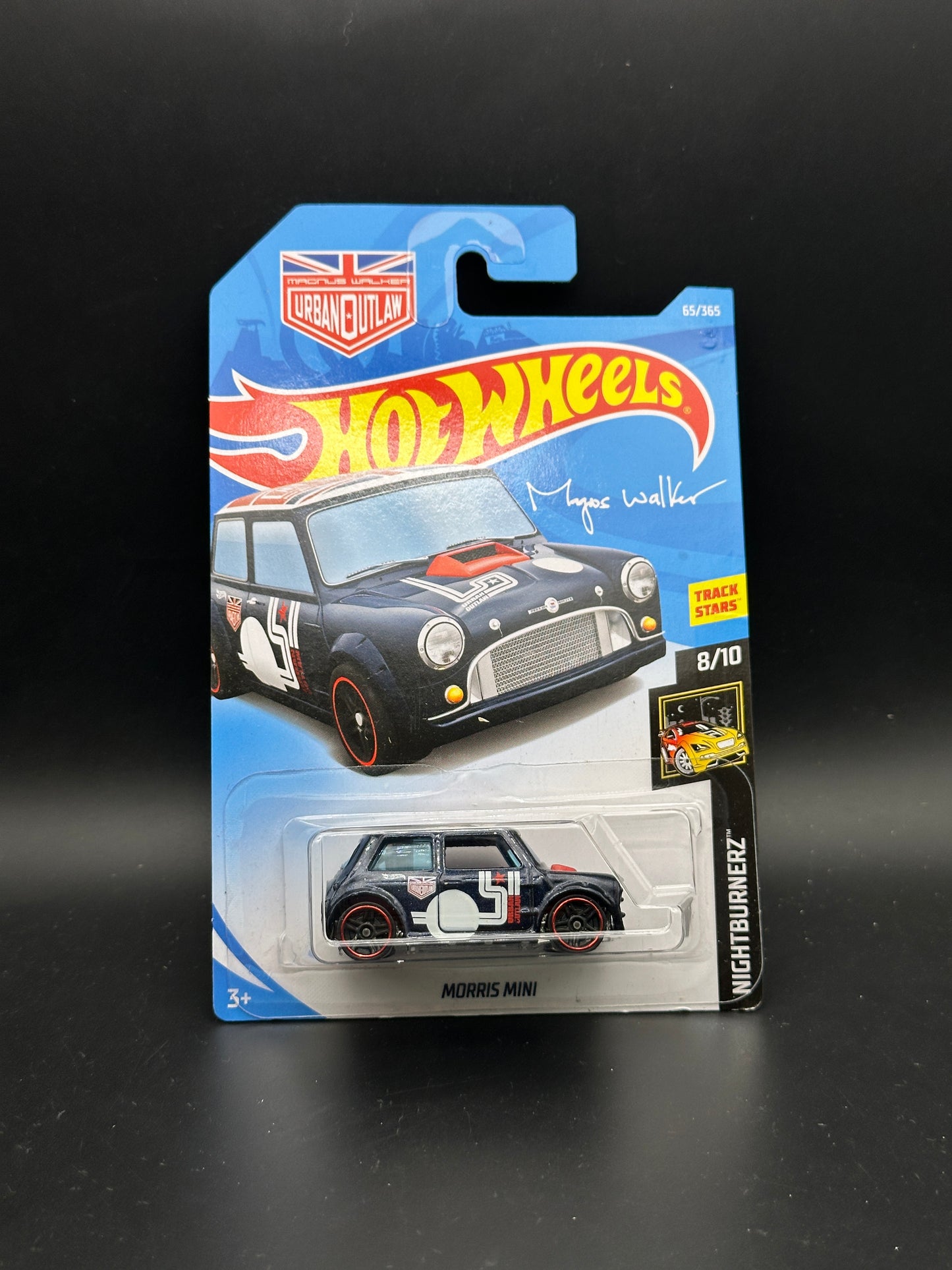 HOT WHEELS - MORRIS MINI (2018) - HW NIGHTBURNERZ 8/10