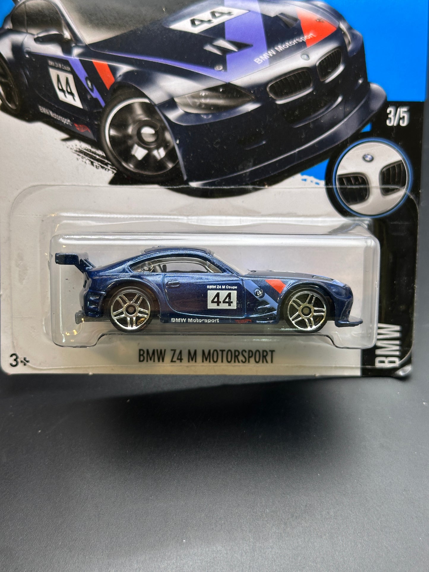 HOT WHEELS - BMW Z4 M MOTORSPORT (2016) - BMW 3/5