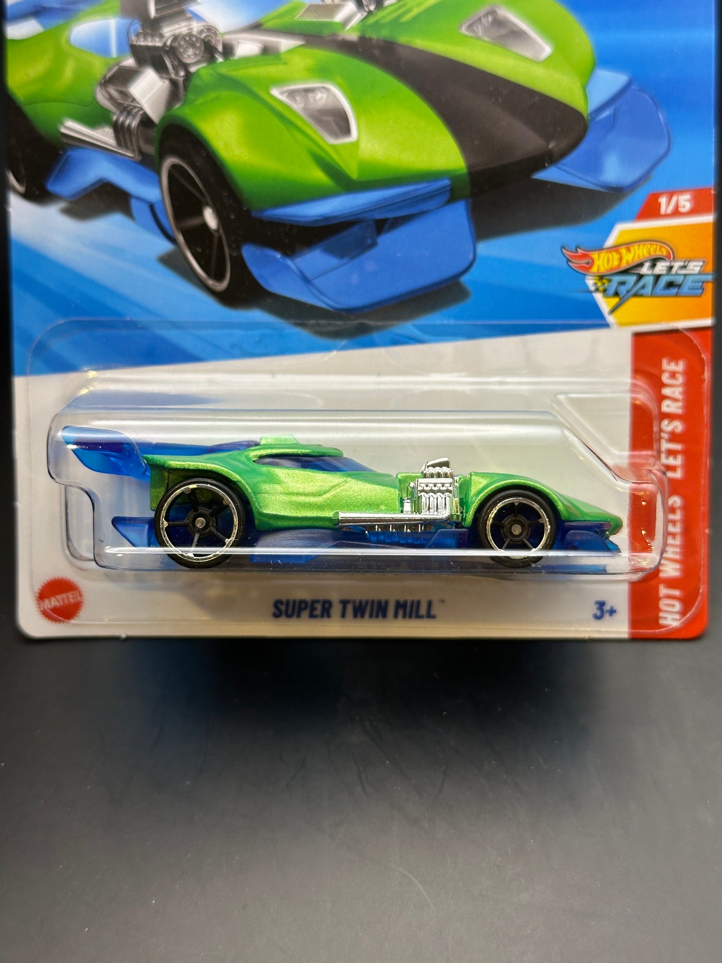 HOT WHEELS - SUPER TWIN MILL (2025) - HW LETS RACE 1/5
