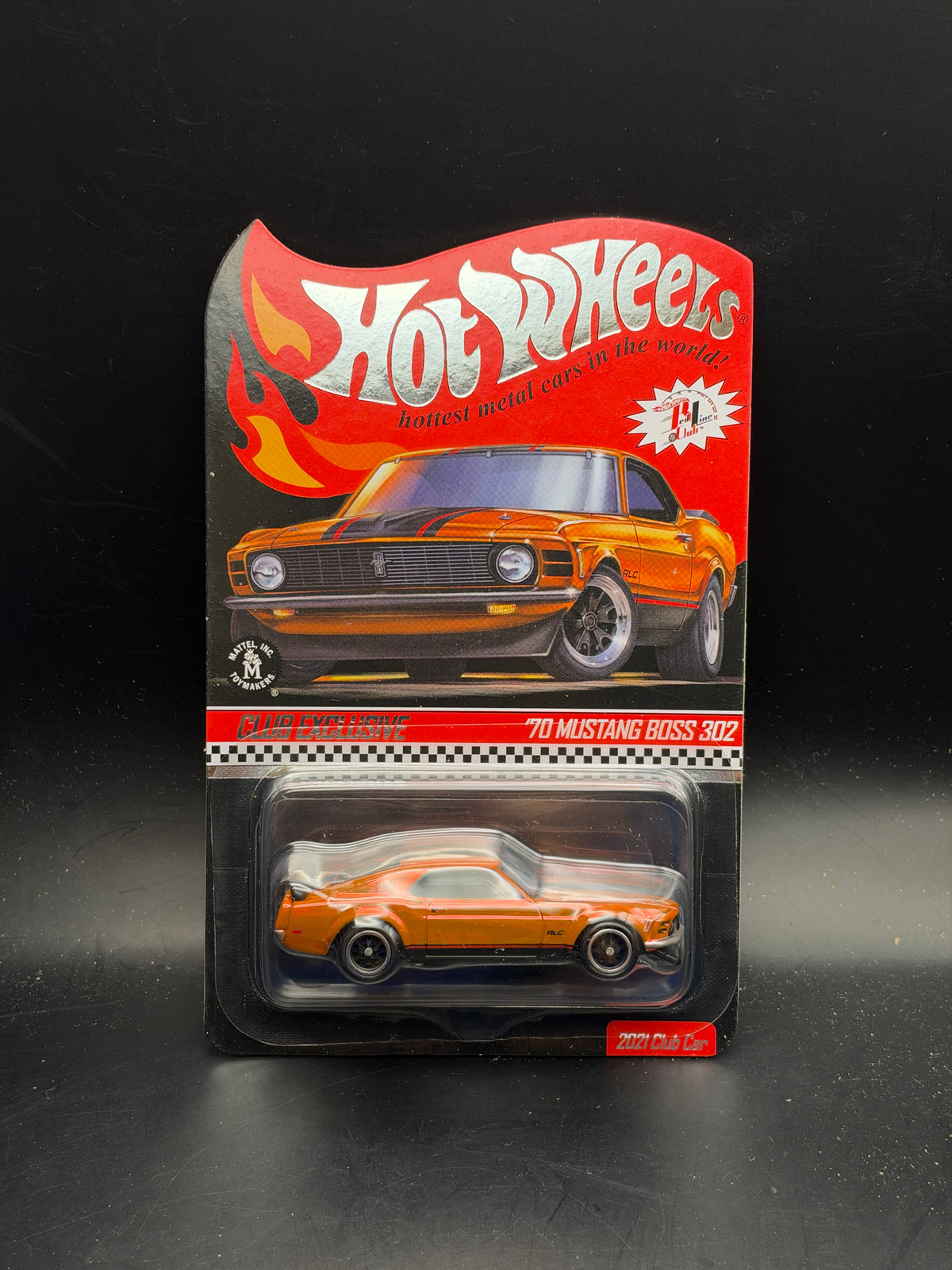 HOT WHEELS - 70 MUSTANG BOSS 302 (2021) - RLC EXCLUSIVE