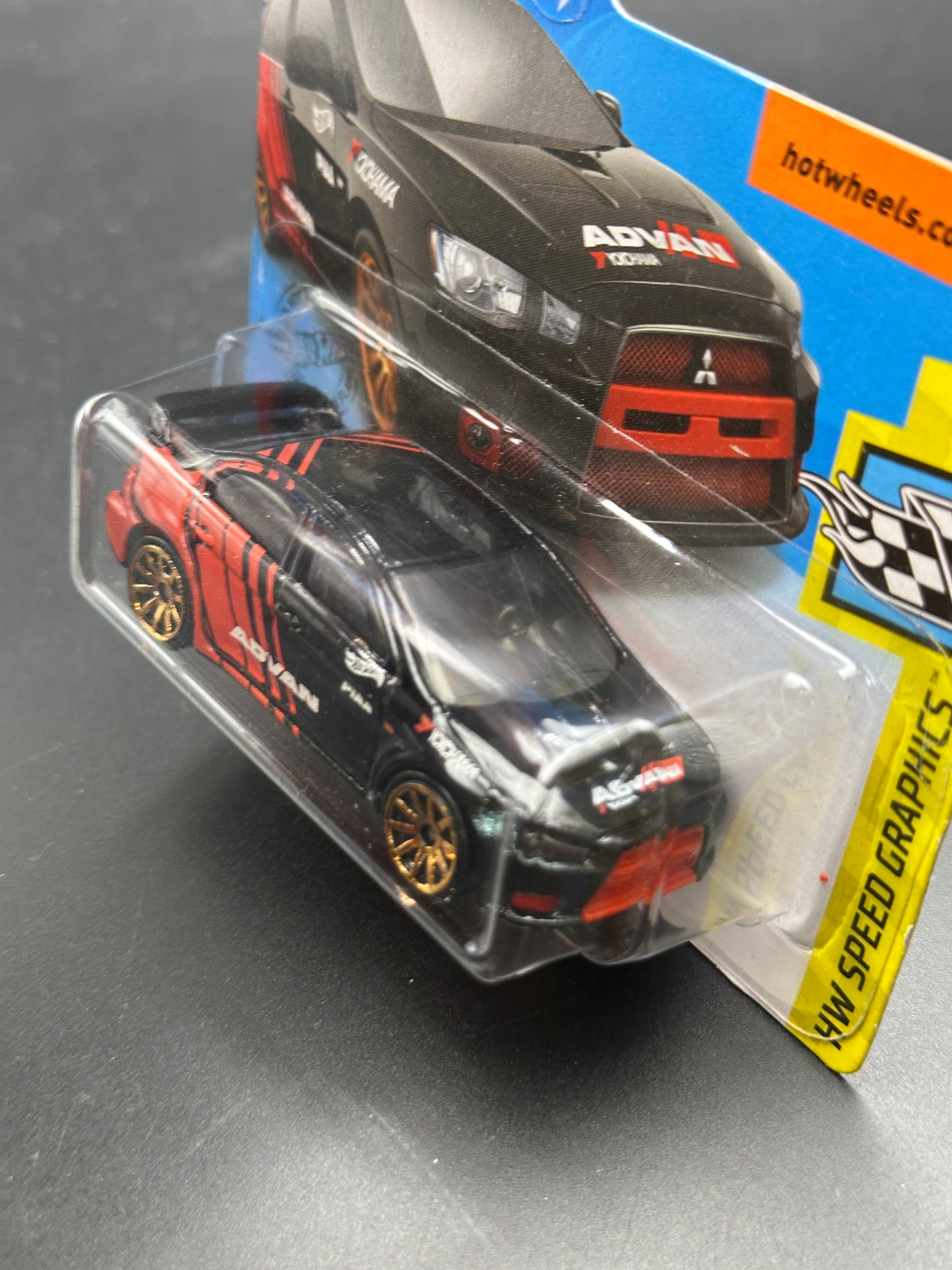 HOT WHEELS - 2008 LANCER EVOLUTION (2020) - HW SPEED GRAPHICS 1/10