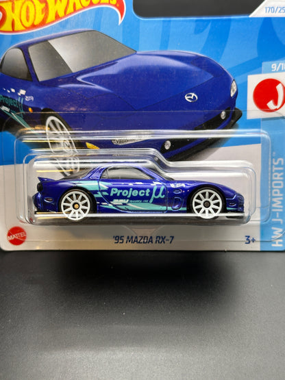HOT WHEELS - 95 MAZDA RX7 (2024) - HW J IMPORTS 9/10