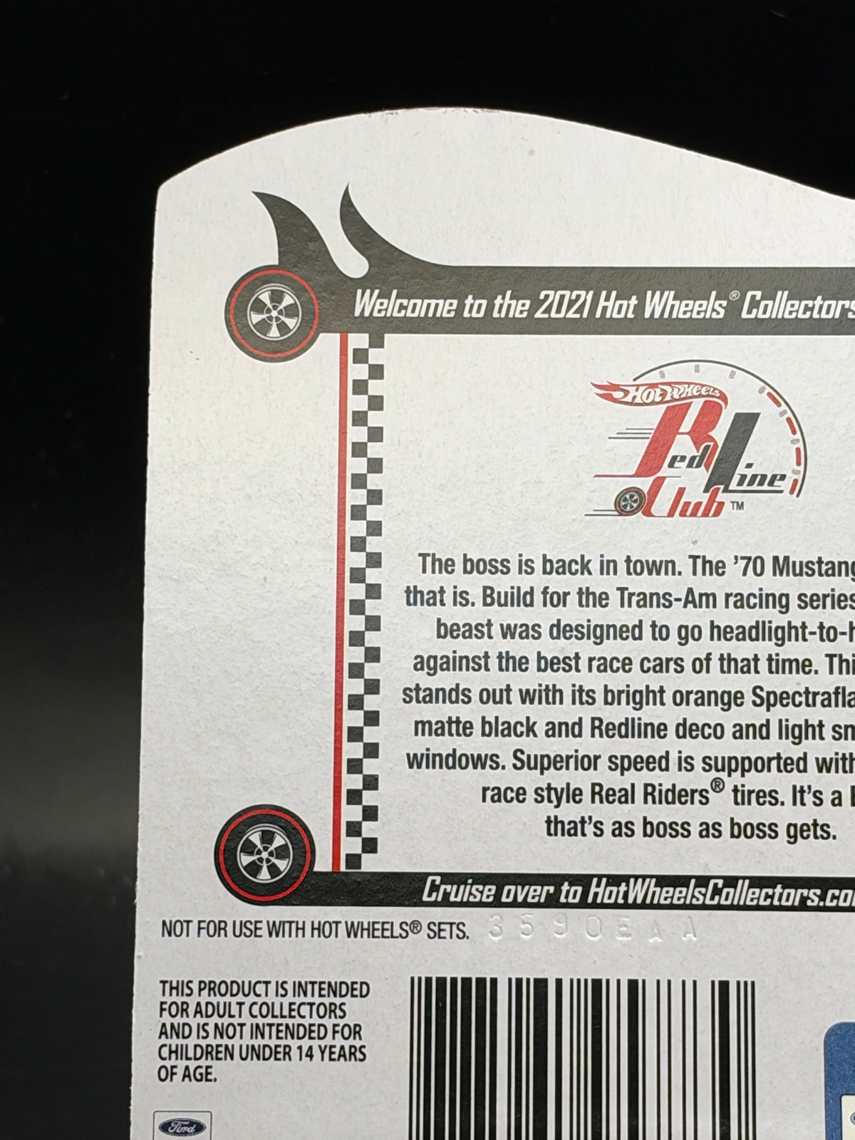 HOT WHEELS - 70 MUSTANG BOSS 302 (2021) - RLC EXCLUSIVE
