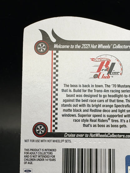 HOT WHEELS - 70 MUSTANG BOSS 302 (2021) - RLC EXCLUSIVE