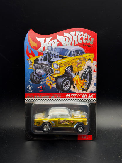 HOT WHEELS - 55 CHEVY BEL AIR GASSER (2019) - 2019 SELECTION SERIES - RLC EXCLUSIVE