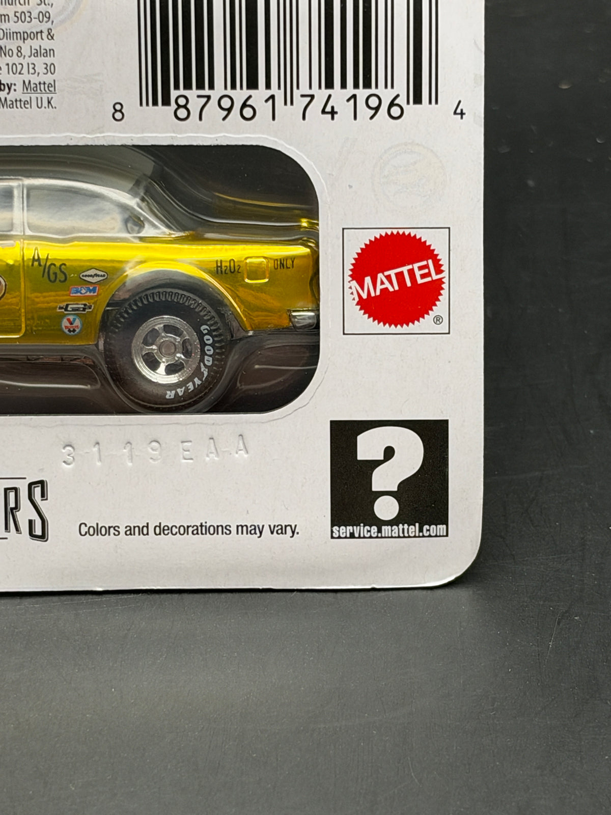 HOT WHEELS - 55 CHEVY BEL AIR GASSER (2019) - 2019 SELECTION SERIES - RLC EXCLUSIVE