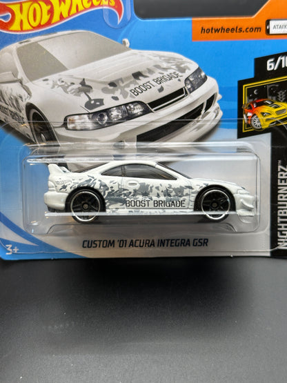 HOT WHEELS - CUSTOM 01 ACURA INTEGRA GSR (2018) - HW NIGHTBURNERZ 6/10