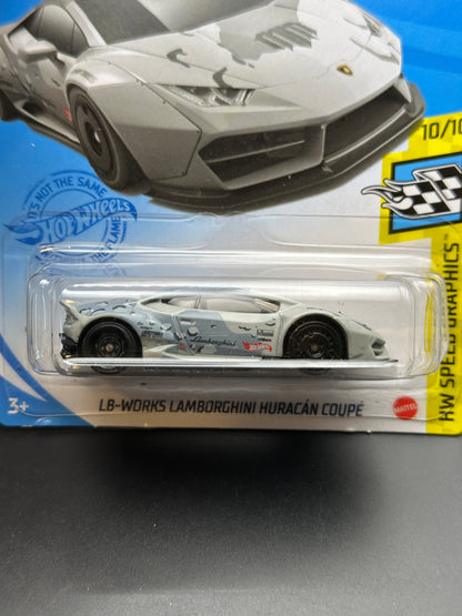 HOT WHEELS - LB-WORKS LAMBORGHINI HURACAN COUPE (2021) - HW SPEED GRAPHICS 10/10