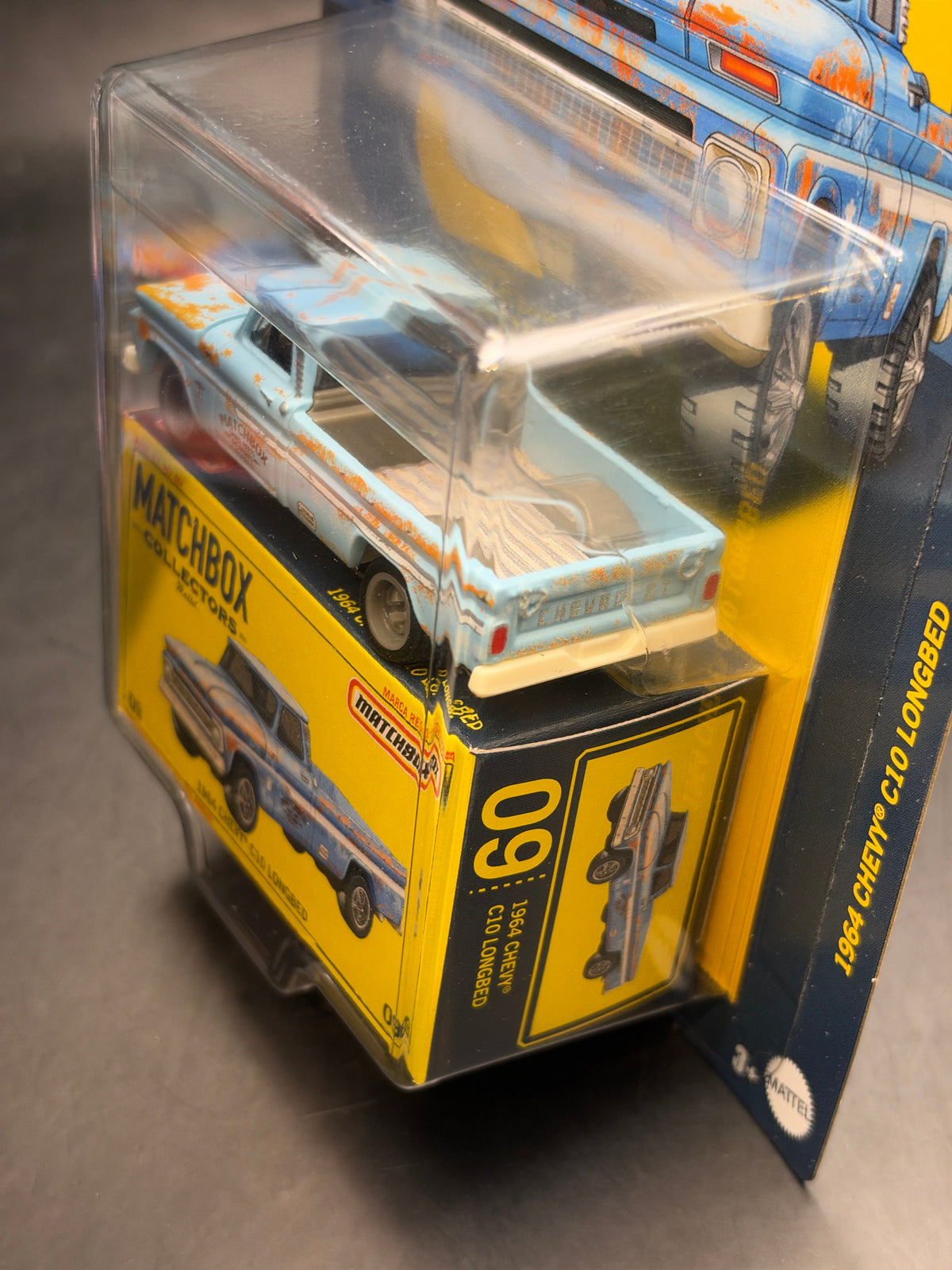 MATCHBOX COLLECTORS - 1964 CHEVY C10 LONGBED - 9/20 - DIECAST