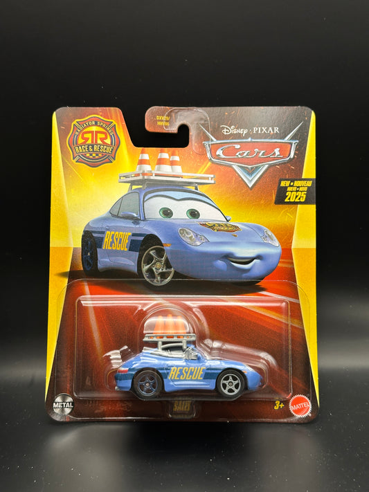 DISNEY PIXAR CARS - SALLY - CARS - RACE AND RESCUE DIECAST