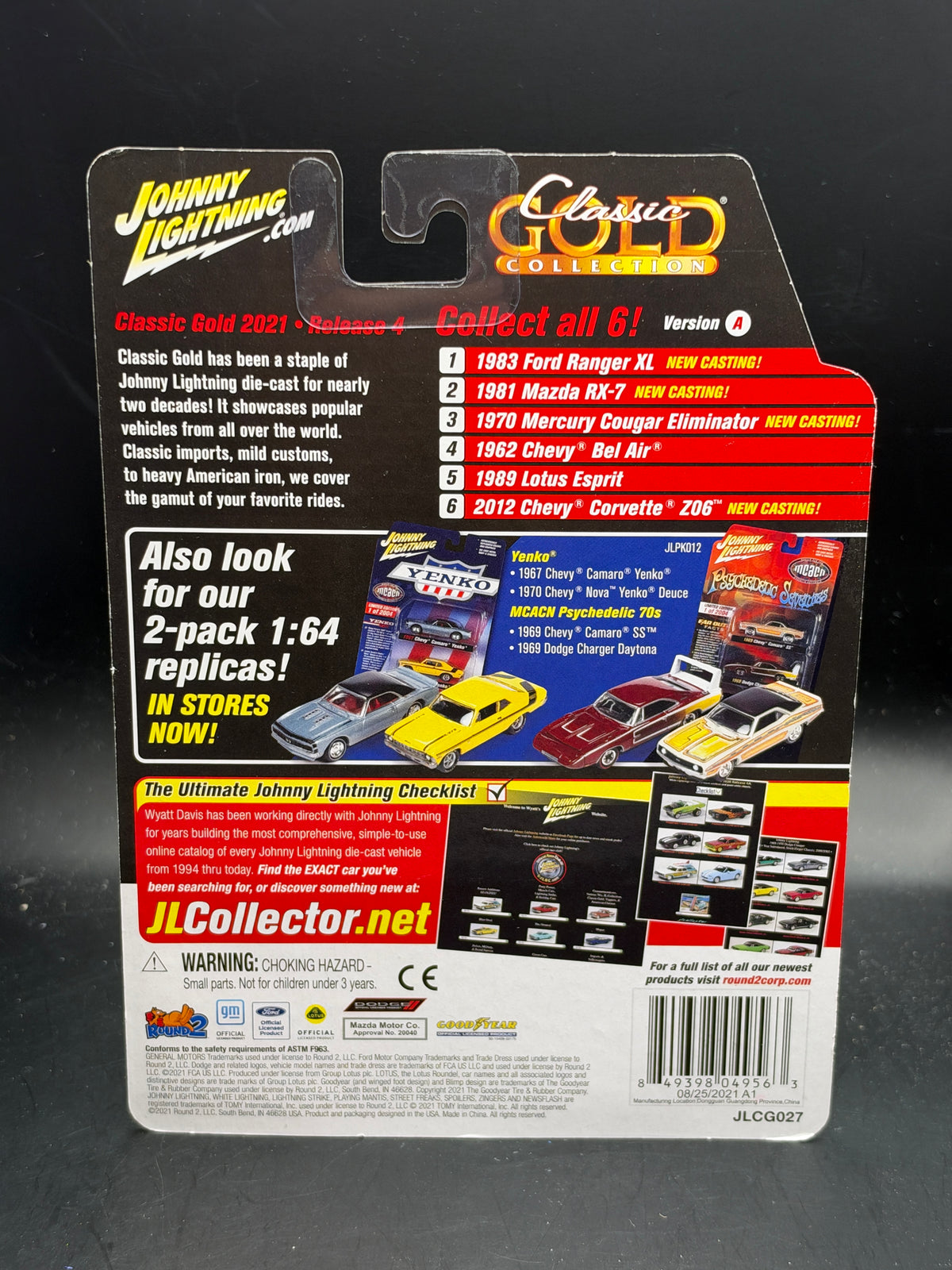 JOHNNY LIGHTNING - 1962 CHEVY BEL AIR - CLASSIC GOLD COLLECTION