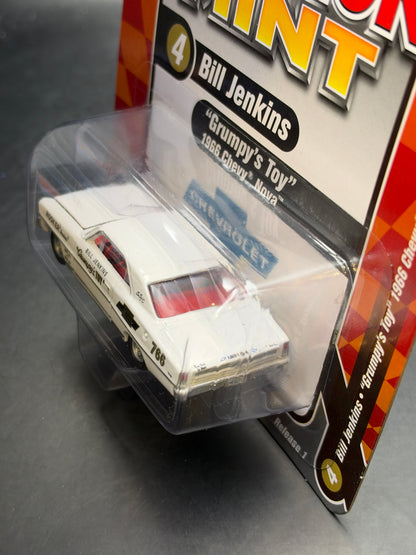 RACING CHAMPIONS MINT - BILL JENKINS “GRUMPY’S TOY” 1966 CHEVY NOVA - DIECAST