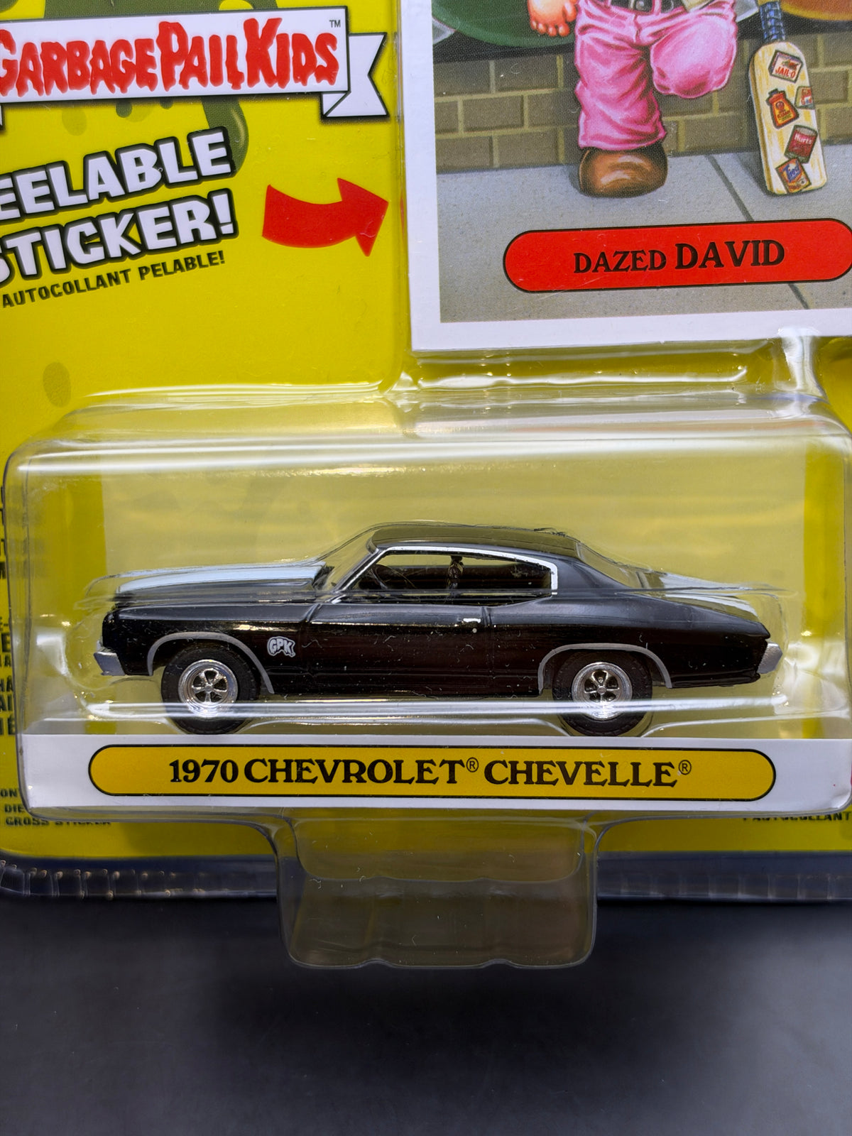 GREENLIGHT - 1970 CHEVROLET CHEVELLE - GARBAGE PAIL KIDS