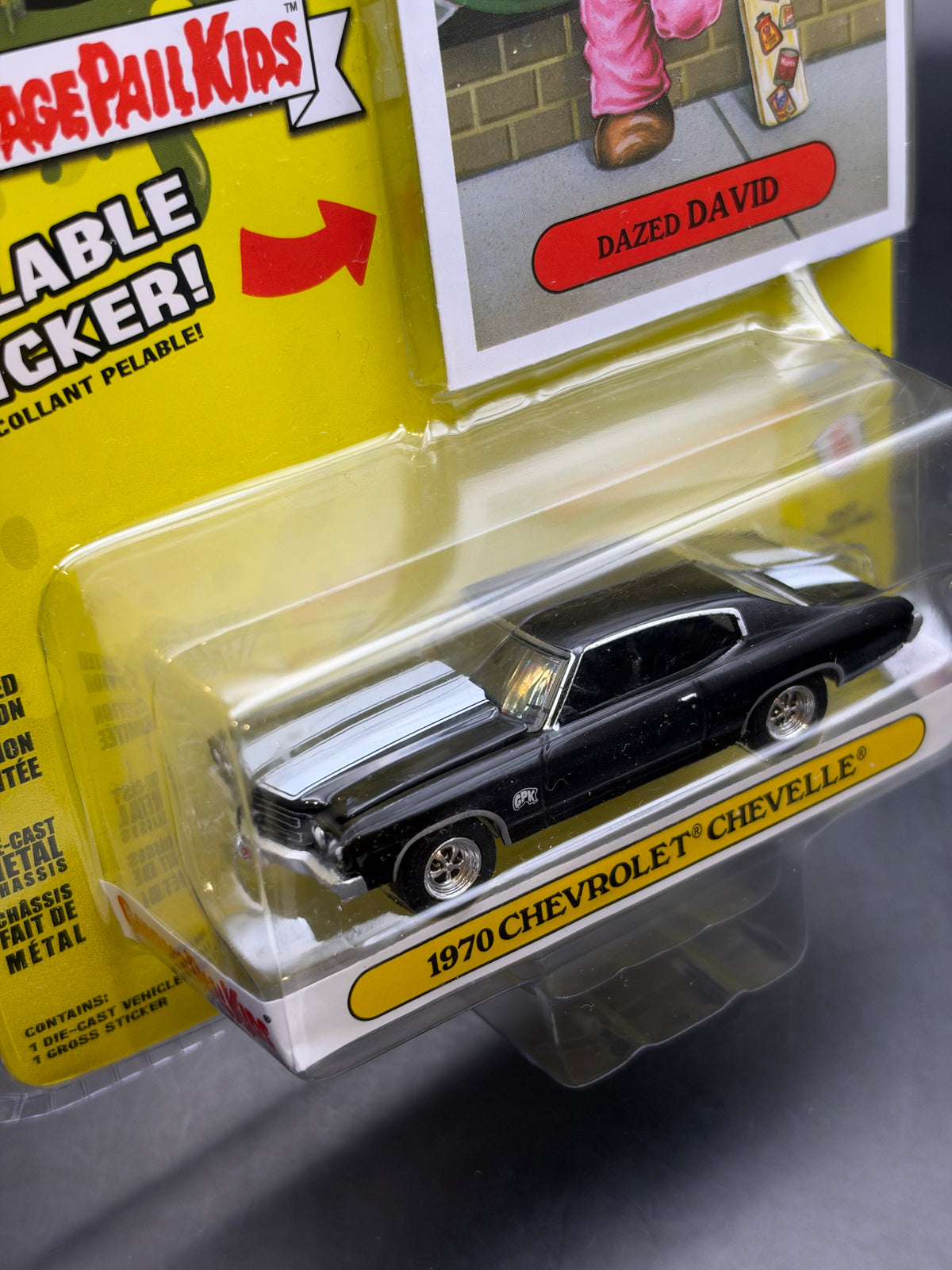 GREENLIGHT - 1970 CHEVROLET CHEVELLE - GARBAGE PAIL KIDS