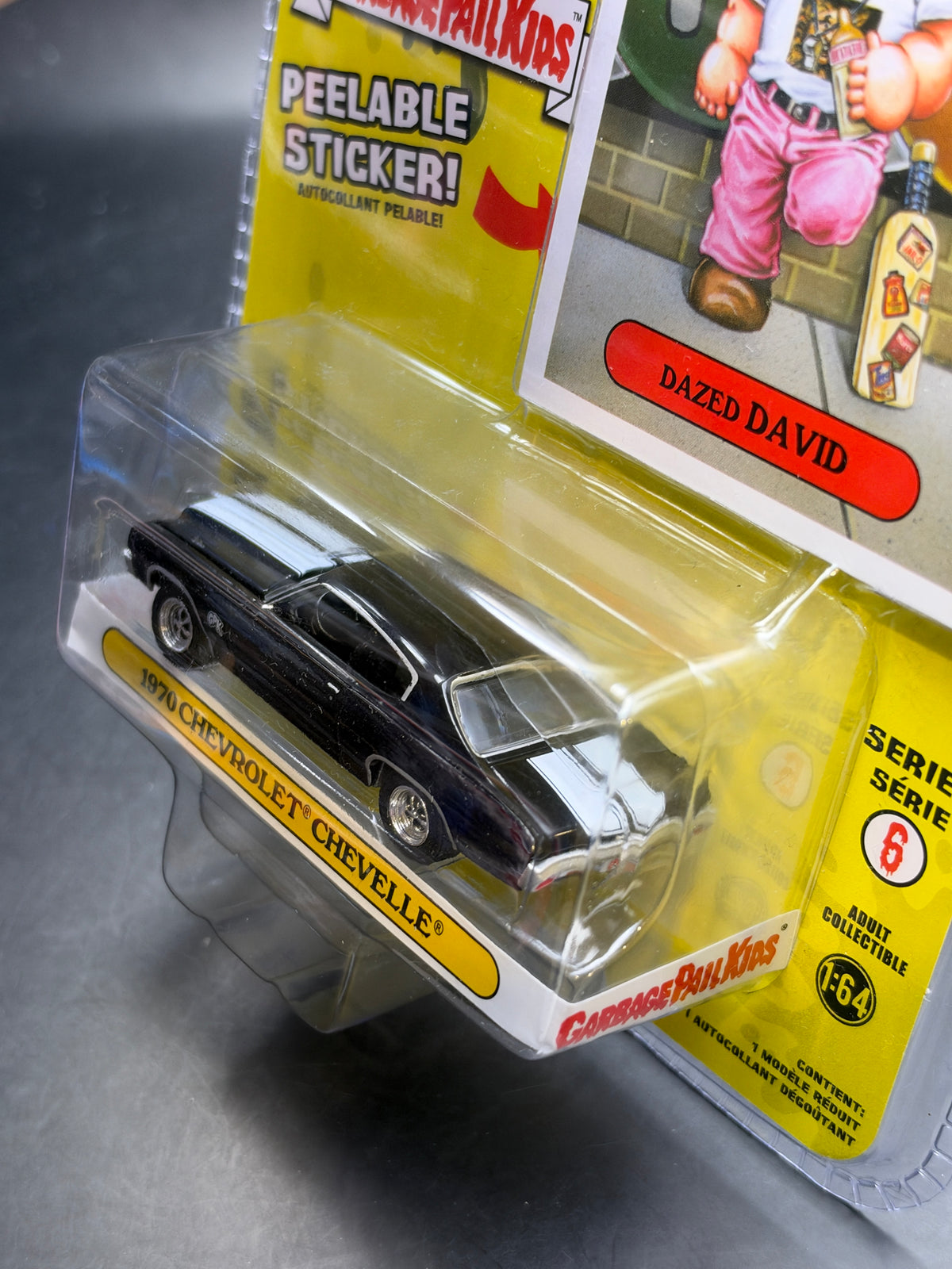 GREENLIGHT - 1970 CHEVROLET CHEVELLE - GARBAGE PAIL KIDS
