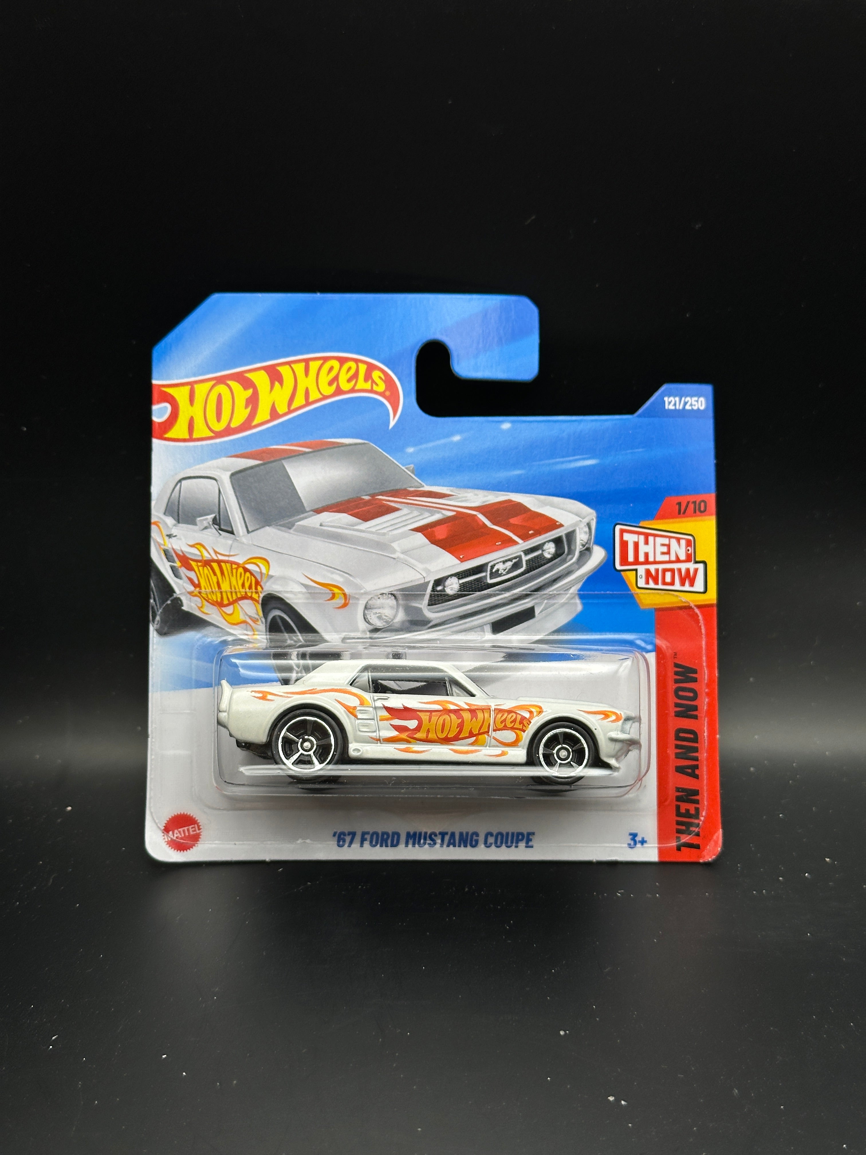 HOT WHEELS - 67 FORD MUSTANG COUPE (2025) - HW THEN AND NOW 1/10