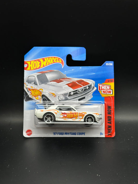 HOT WHEELS - 67 FORD MUSTANG COUPE (2025) - HW THEN AND NOW 1/10