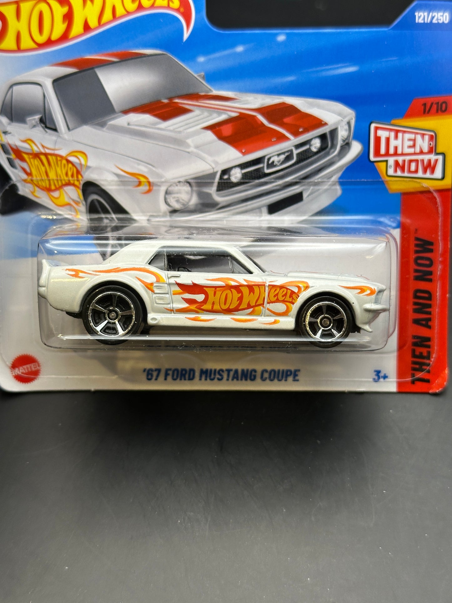 HOT WHEELS - 67 FORD MUSTANG COUPE (2025) - HW THEN AND NOW 1/10