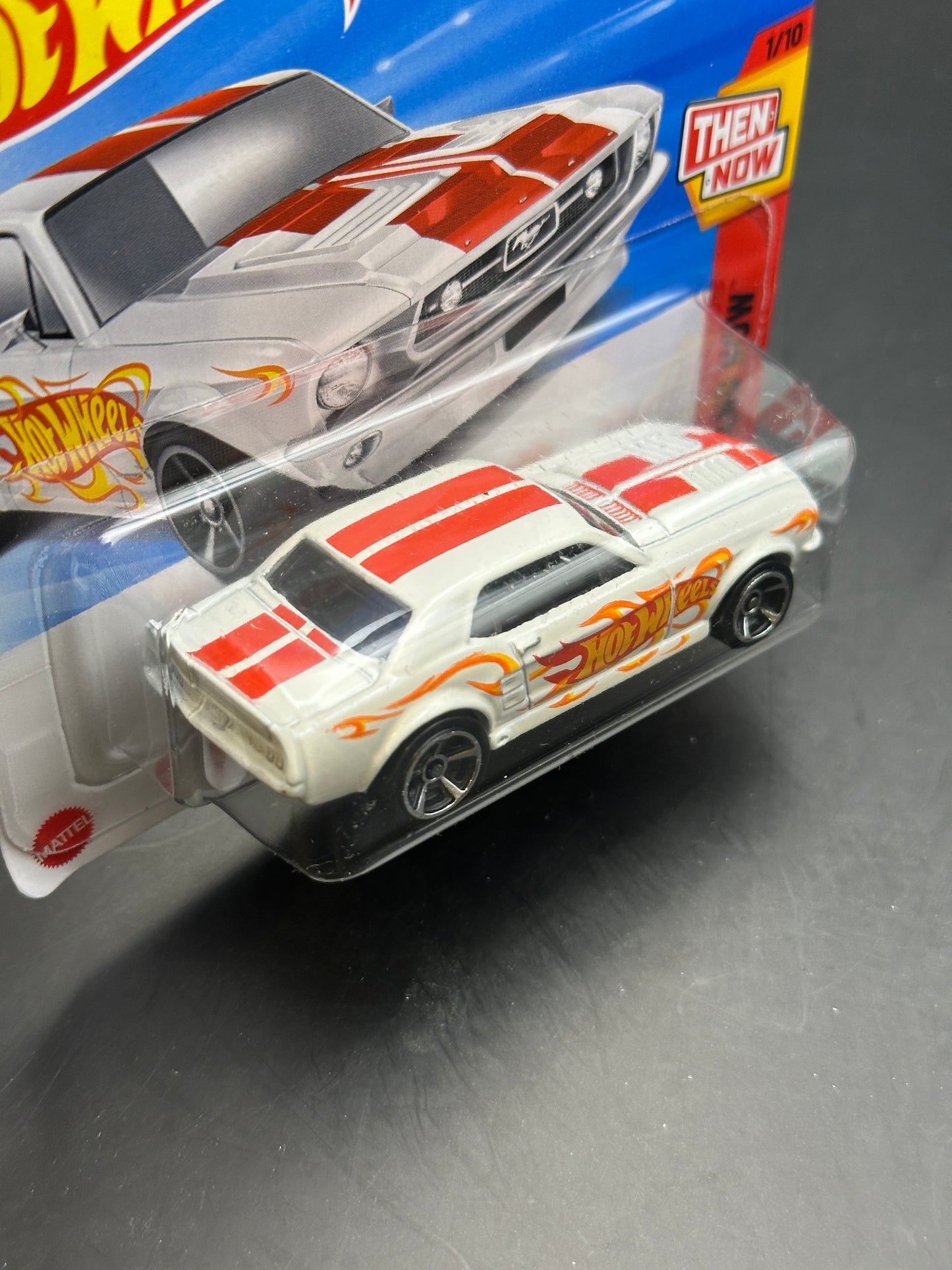 HOT WHEELS - 67 FORD MUSTANG COUPE (2025) - HW THEN AND NOW 1/10