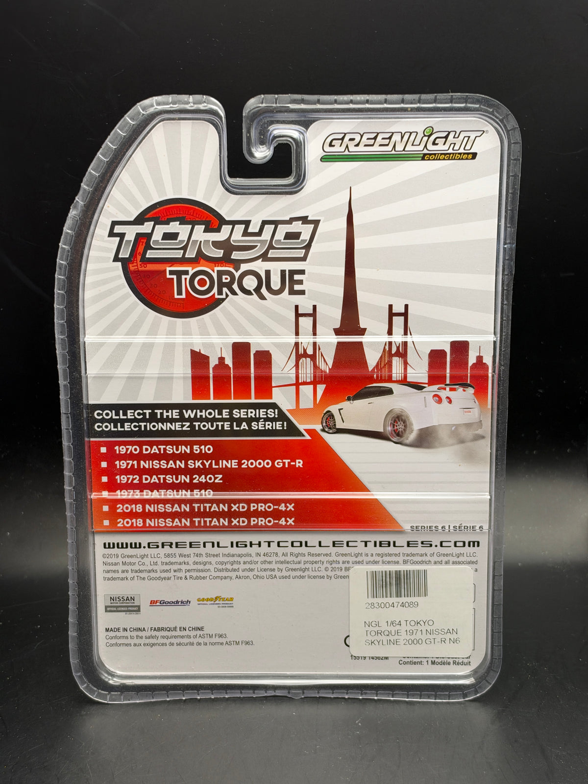 GREENLIGHT - 1971 NISSAN SKYLINE 2000 GT-R - TOKYO TORQUE
