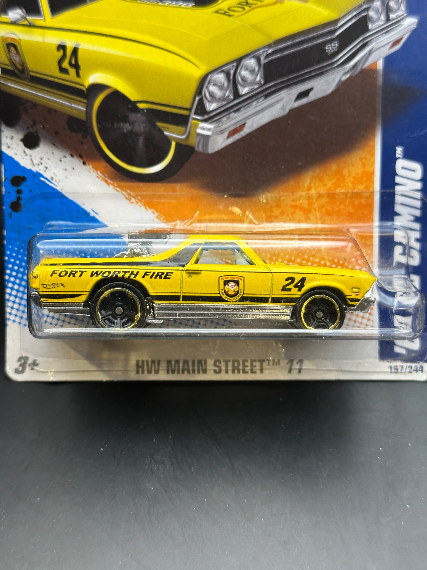HOT WHEELS - 68 EL CAMINO (2011) - HW MAIN STREET 7/10