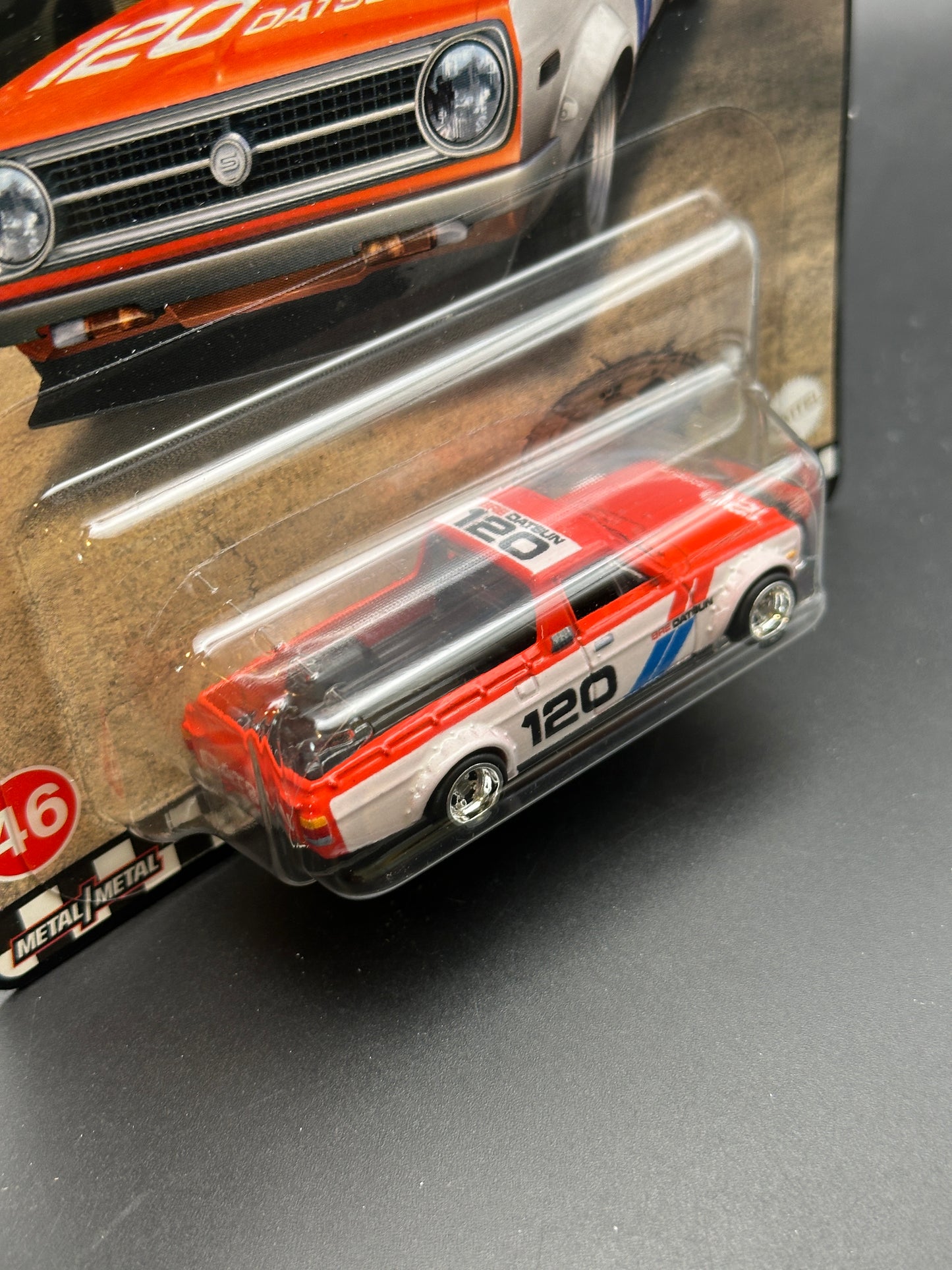 HOT WHEELS - 75 BRE DATSUN SUNNY TRUCK B120 (2022) - HW BOULEVARD #46