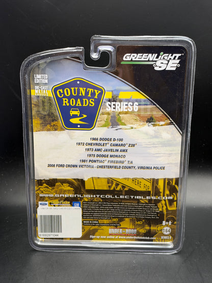 GREENLIGHT - 1972 CHEVROLET CAMARO Z28 - COUNTY ROADS