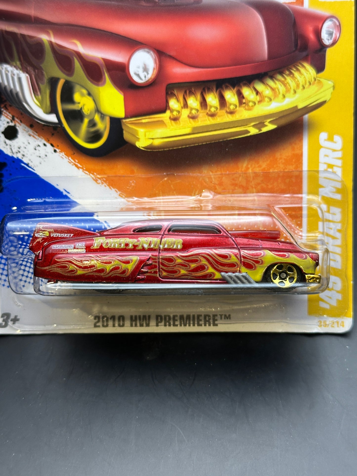 HOT WHEELS - 49 DRAG MERC (2010) - HW 2010 PREMIER 35/52